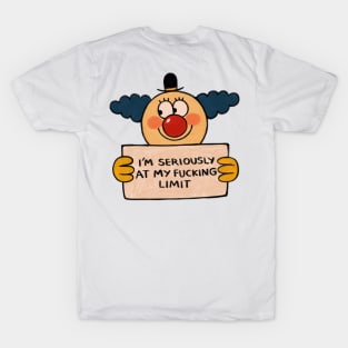 Clown on the edge T-Shirt